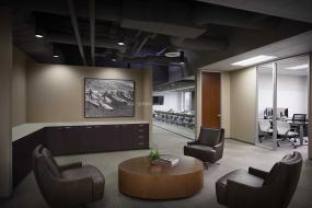 工业公司办公室装修效果图片