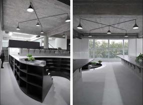 最新通信公司办公室室内装饰效果图片