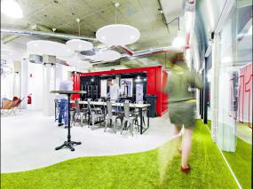 软件公司办公室室内装饰装修设计效果图大全