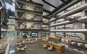 工业公司办公室室内设计装修图片