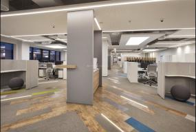 生物科技公司办公室装饰效果图