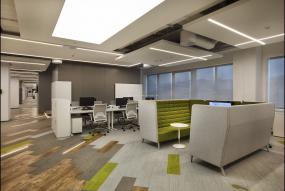 生物科技公司办公室最新室内装修效果图片