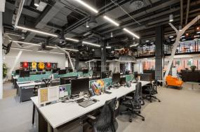 互联网公司办公室室内装饰设计效果图片大全