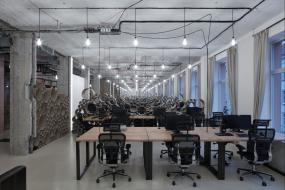 互联网公司办公室最新室内装饰设计效果图片