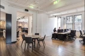 专业电影公司办公室室内装修与设计图