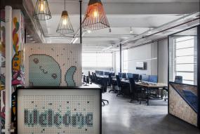 电影公司办公室最新室内装修设计效果图片