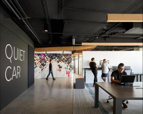 最新电影公司办公室室内装饰效果图片