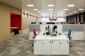 保险公司办公室最新室内装修实景图