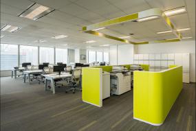 保险公司办公室室内装饰效果图片