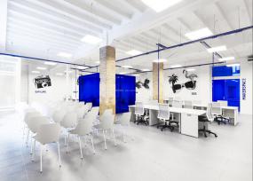 保险公司办公室装修设计效果图片库