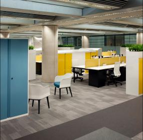 专业保险公司办公室室内装修与设计图