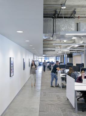 最新工业风格办公室室内装饰设计效果图片