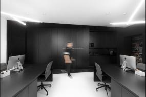 工业风格办公室办公室装修效果图