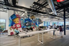 工业风格办公室室内装饰设计效果图片大全