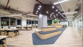 工业风格办公室室内装修设计效果图