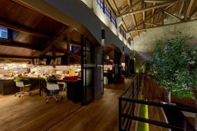 开放式办公室装饰效果图