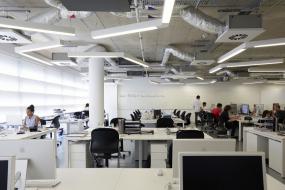 简单办公室室内装饰效果图片大全