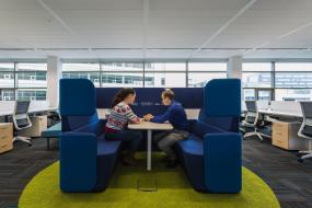 简单办公室室内装修效果图大全