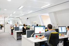 简单办公室室内装修图片