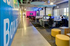 最新简单办公室室内装饰效果图片