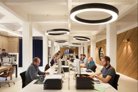 高档办公室室内设计装修效果图片