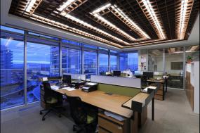 高端办公室装饰效果图