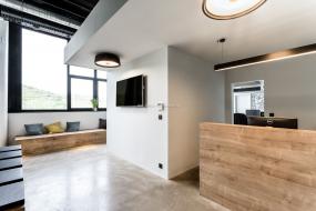 游戏公司前台装饰设计效果图大全