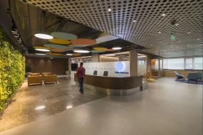 IT公司前台装修实景图图片大全