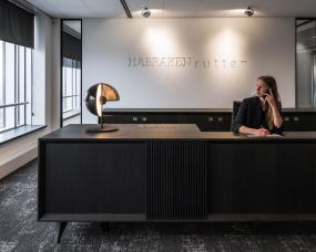 高档IT公司前台装修效果图大全