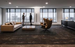 高档IT公司前台装修效果图