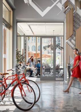 IT公司前台图片装修效果图大全