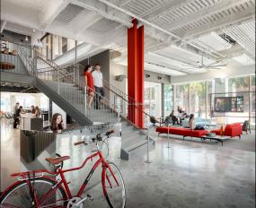 IT公司前台图片装修