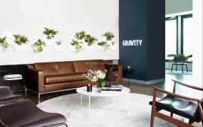 IT公司前台装修设计效果图片库