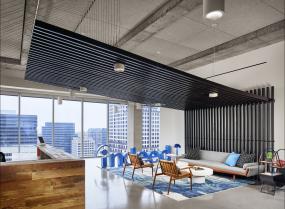 通信公司前台装修设计效果图