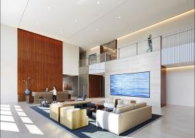 电子科技公司前台装潢图片