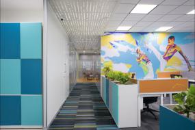 科技公司吊顶装饰效果图片