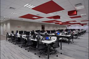 高端游戏公司吊顶装修效果图