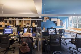 游戏公司吊顶设计装饰效果图