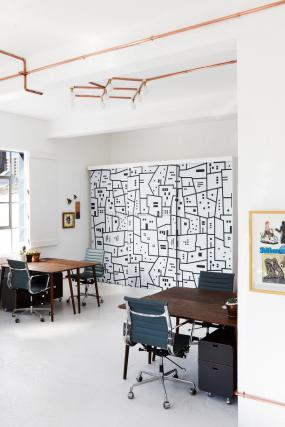 游戏公司吊顶装饰设计效果图