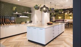 办公室木地板装修设计效果图大全