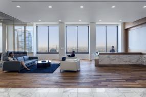 科技公司木地板设计与装修效果图大全