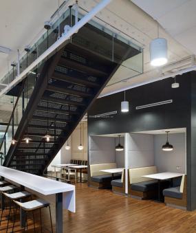 科技公司木地板装修设计图片大全