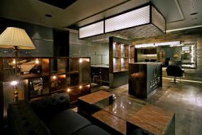 最新发廊设计装饰效果图