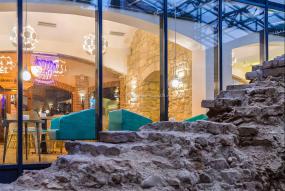 冰淇淋加盟店设计效果图片