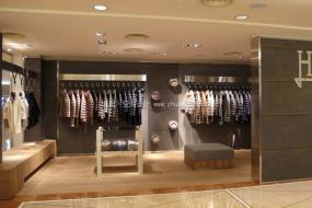 品牌男装店装饰设计效果图