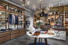 专业品牌男装店装修设计图片