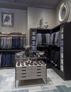 品牌男装店设计装修效果图