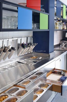 冰淇淋加盟店装潢设计图片