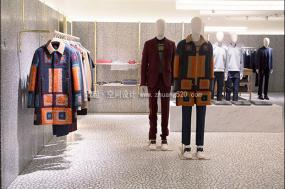 最新男装专卖店装修设计效果图