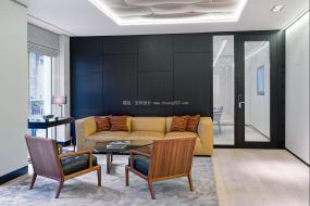 办公室复合实木地板装饰图片